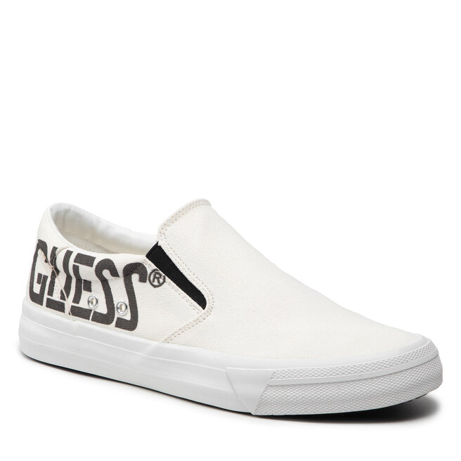 Teniși Guess Ederle Slip On FM6ESO FAB12 WHITE Ederle imagine noua