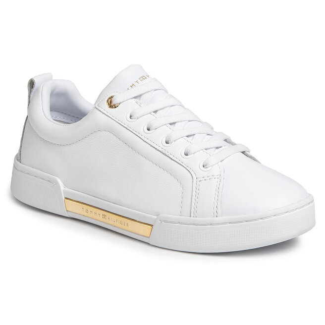 Branded outsole metallic sneaker clearance