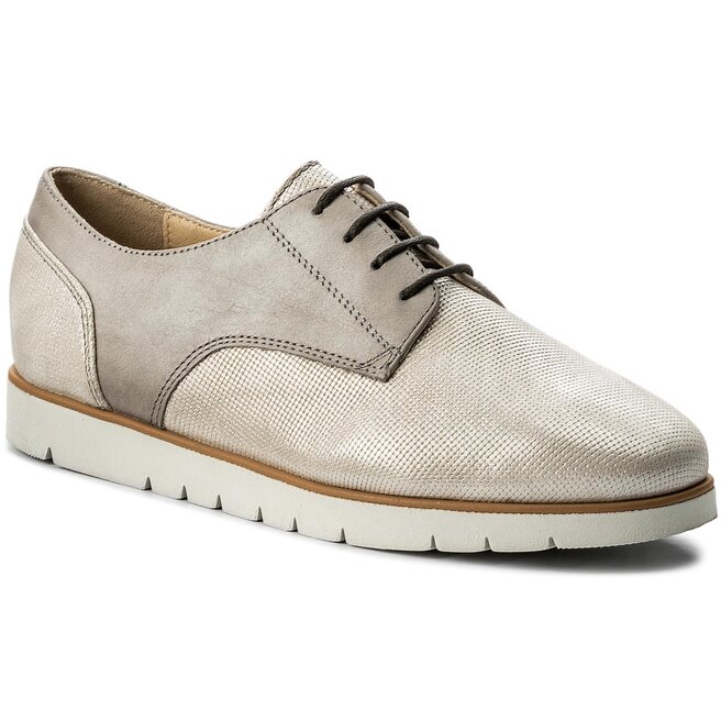 Oxford Schuhe Geox D Kookean G D724PG 0SKMR C1007 Silver eschuhe