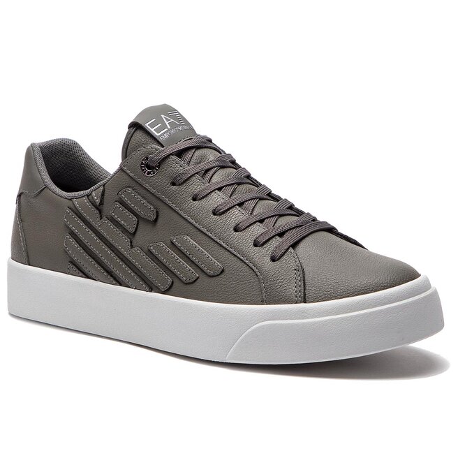 Scarpe armani grigie sales