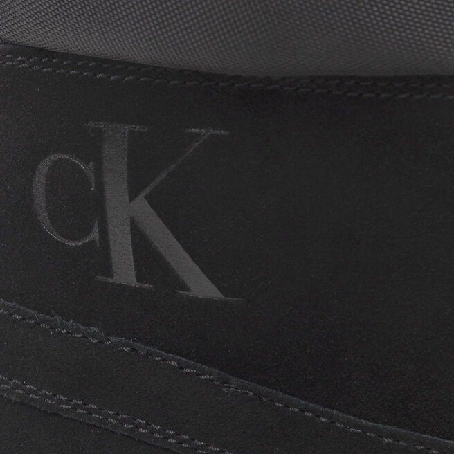 Calvin Klein Jeans Pohodni čevlji Calvin Klein Jeans Lug Mid Laceup Boot Hike YM0YM00270 Black BDS
