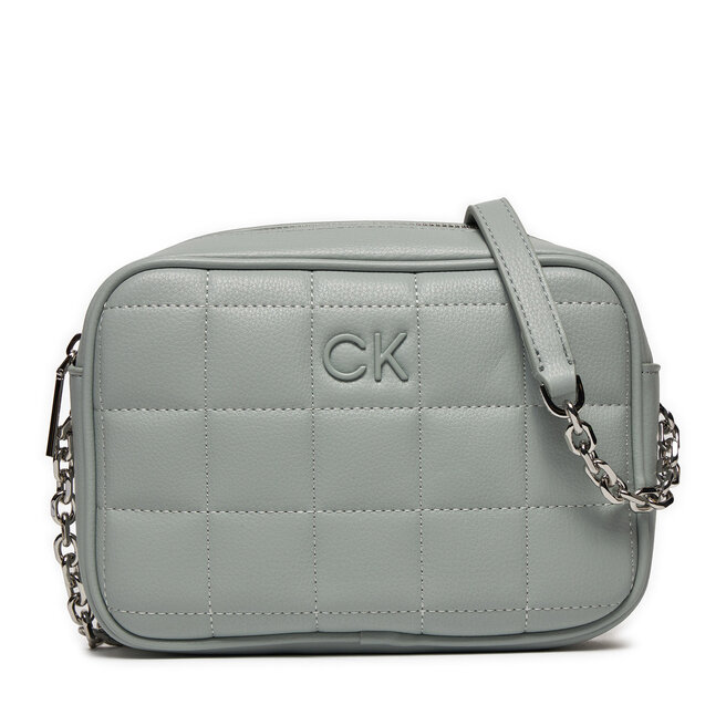 Torebka Calvin Klein Ck Square Quilt - Szary