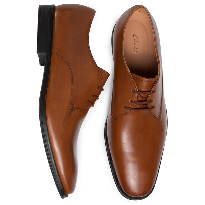 Clarks Gilman Walk 261441277 Dark Tan Lea