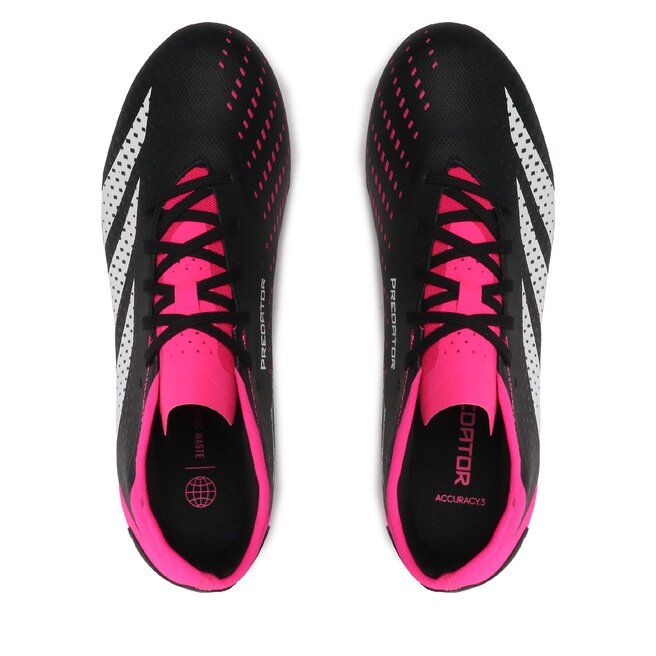 Boots Core Black/Cloud Ground adidas 2 Accuracy.3 Predator Schuhe Pink Low GW4602 Firm White/Team Shock