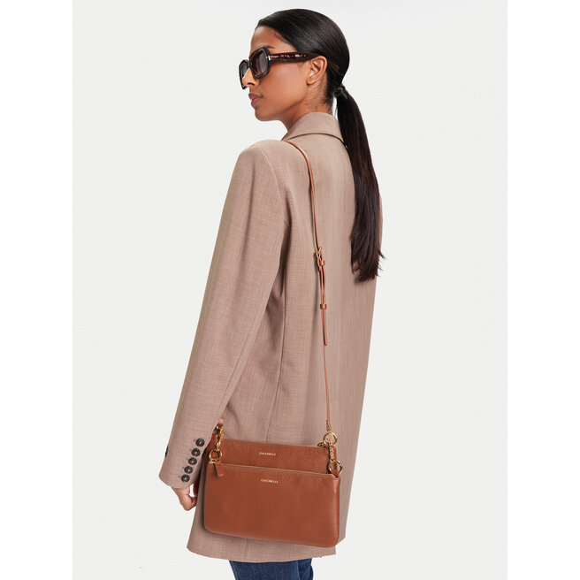 Torebka Coccinelle TIF Coccinelle Yvonne E5 TIF 55 01 01 Brązowy -