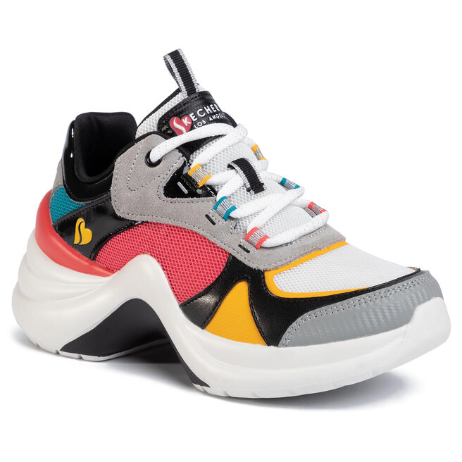 Sneakersy Skechers Groovy Sole 74190 WMLT White Multi eobuwie .pl