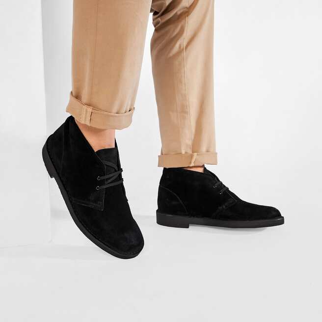 Clarks Bushacre 3 261635277 Black Suede evzuttya .ua
