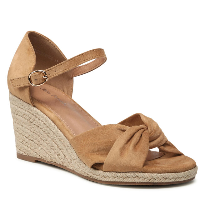 Espadryle Clara Barson - Brązowy