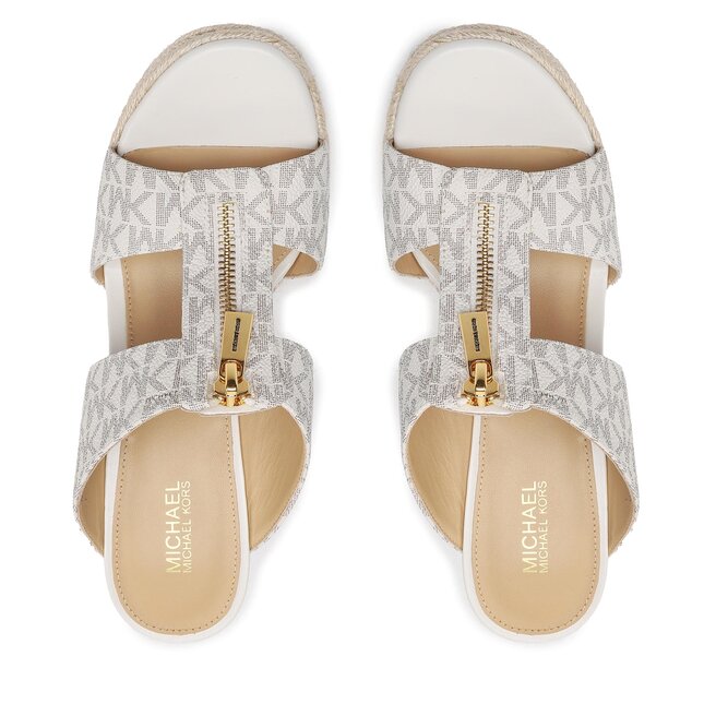 MICHAEL Michael Kors Espadrilles MICHAEL Michael Kors Bradley Mule 40S3BYMS1B Vanilla