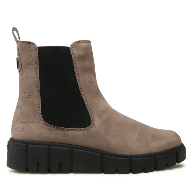 Caprice Polokozačky Caprice 9-25411-41 Mud Suede 338