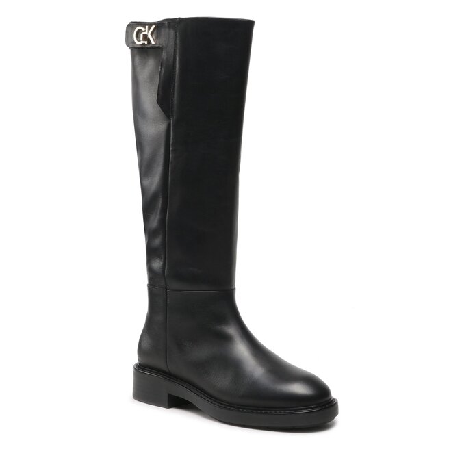Calvin klein cheap rubber sole boots