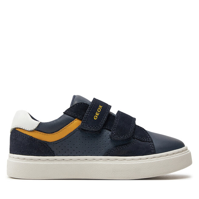 Baskets Geox B Nashik Pour Garçon - Whisky/Military, Taille 27 EU
