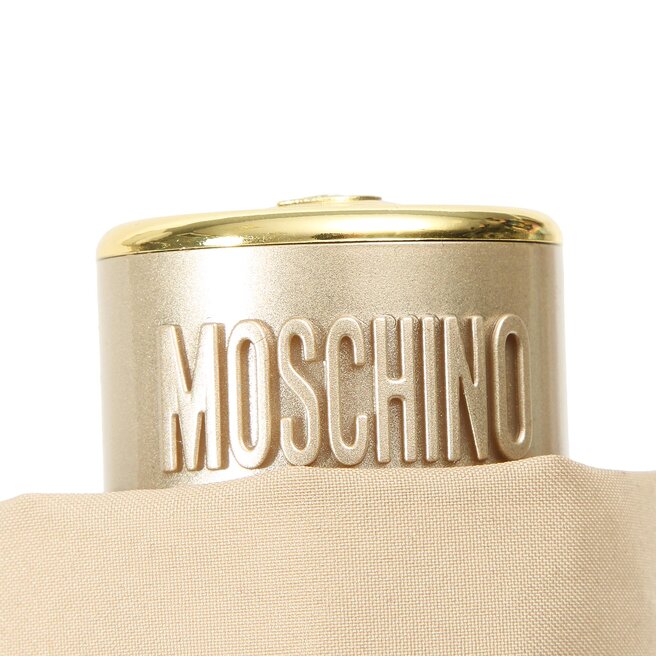 MOSCHINO Ombrello Leopard Long 63 Auto 8980 Rosa – Pink Pelletteria