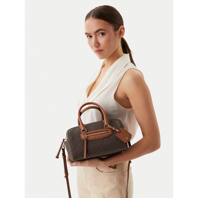 Torebka MICHAEL Michael Kors Jet Set 32S6GTVC0B Brązowy -