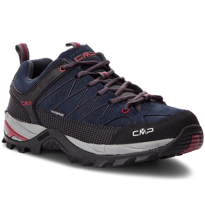 Παπούτσια πεζοπορίας CMP Rigel Low Trekking Shoes Wp 3Q13247 Asphalt/Syrah 62BN