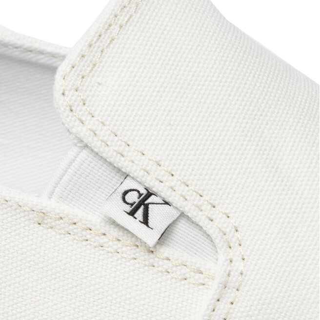 Calvin Klein Jeans Zapatillas de tenis Calvin Klein Jeans Vulcanized Flatform Bold Slipon YW0YW00703 Bright White YAF
