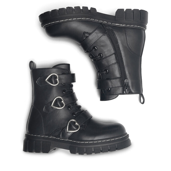 DeeZee Botine DeeZee CS5959-01 Negru