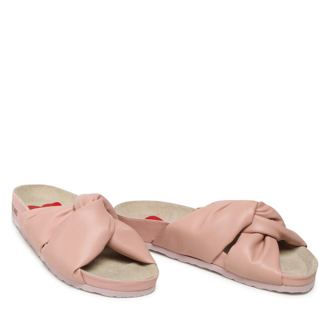 LOVE MOSCHINO Papucs LOVE MOSCHINO JA28233G0EIE0609 Nude/Nero