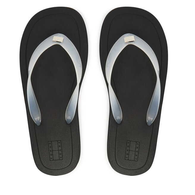 Japonki Tommy Jeans Tjw Cleated Jelly Summer Sandal EN0EN02954 Biały -