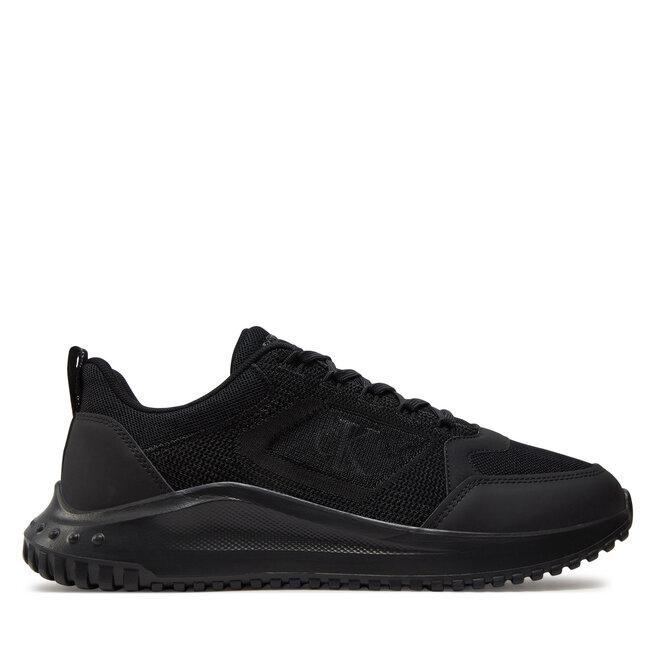 Sneakersy Calvin Klein Jeans Eva Runner Low Mix Mg Uc - Czarny