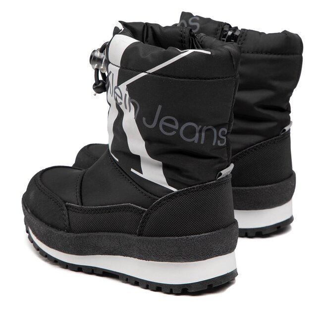 Calvin Klein Jeans Μπότες Χιονιού Calvin Klein Jeans Snow Boot V3X6-80423-1474 M Black 999