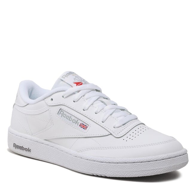 Pantofi Reebok Club C 85 AR0455 White/Sheer Grey AR0455 imagine noua