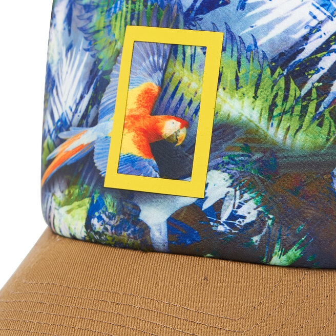 Buff Kšiltovka Buff Trucker Cap 125382.555.30.00 Scarlett Macaw