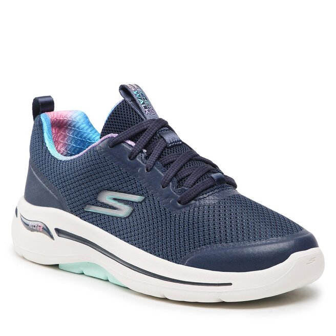 Tenisice Skechers Go Walk Arch Fit 124868 NVTQ Navy Turquoise