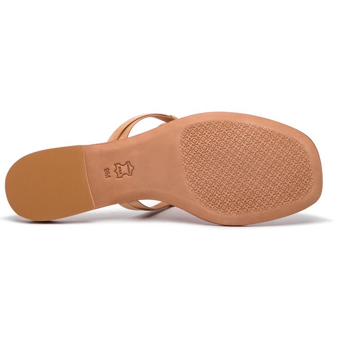 Tory burch miller square toe sales natural vachetta