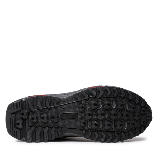 Halti Trekingová obuv Halti Hakon Mid Dx W Trekking Shoe 054-2727 Black/Bordeaux P9969