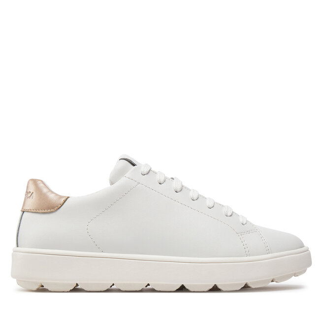 Sneakersy Geox D Spherica Ecub-1 D45WEA 09BNF - Biały