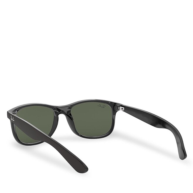 Ray-Ban Occhiali da sole Ray-Ban 0RB4202 606971 Matte Black On Black/Dark Green