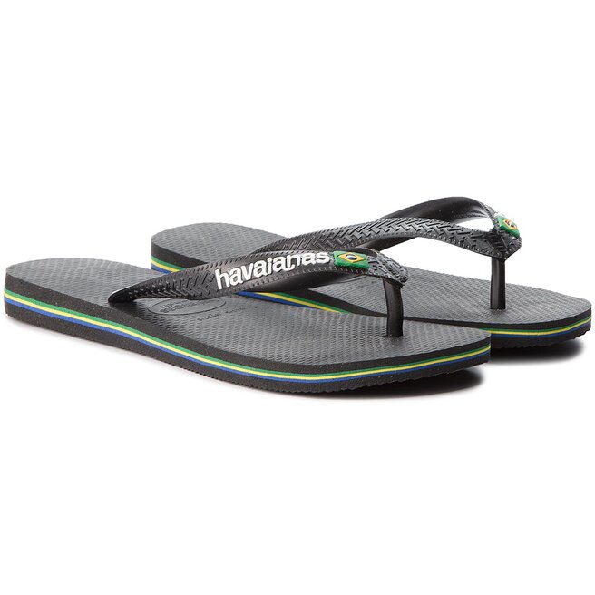 Havaianas Žabky Havaianas Brasil Logo 41108501069 Black/Black