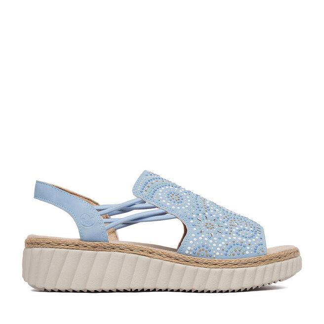 Sandały Rieker CEO-69246-10 Niebieski jasny - kobiece
