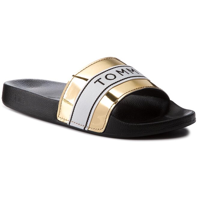 Tommy hilfiger mirror slides women's store