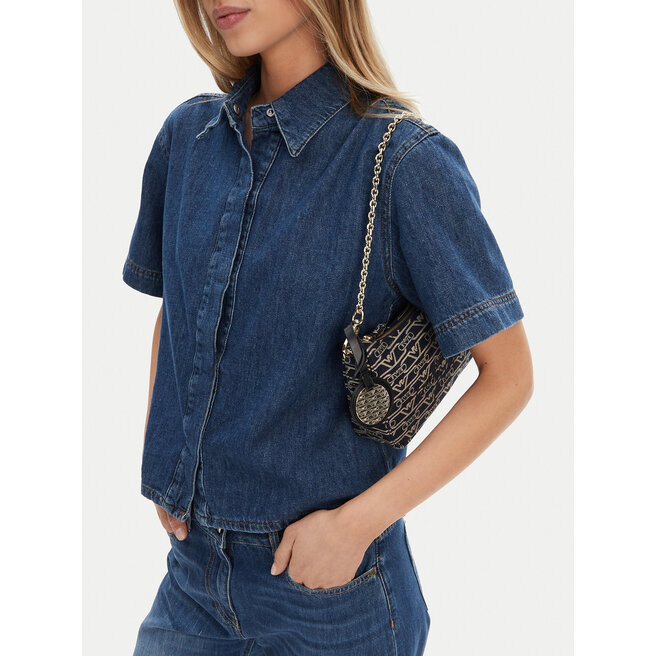 Torebka Emporio Armani EW001892 AF16095 FB237 Granatowy -