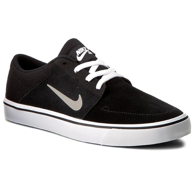 Batai Nike Sb Portmore 725027 012 Blk Mdm Gry White Gm Lght Brwn