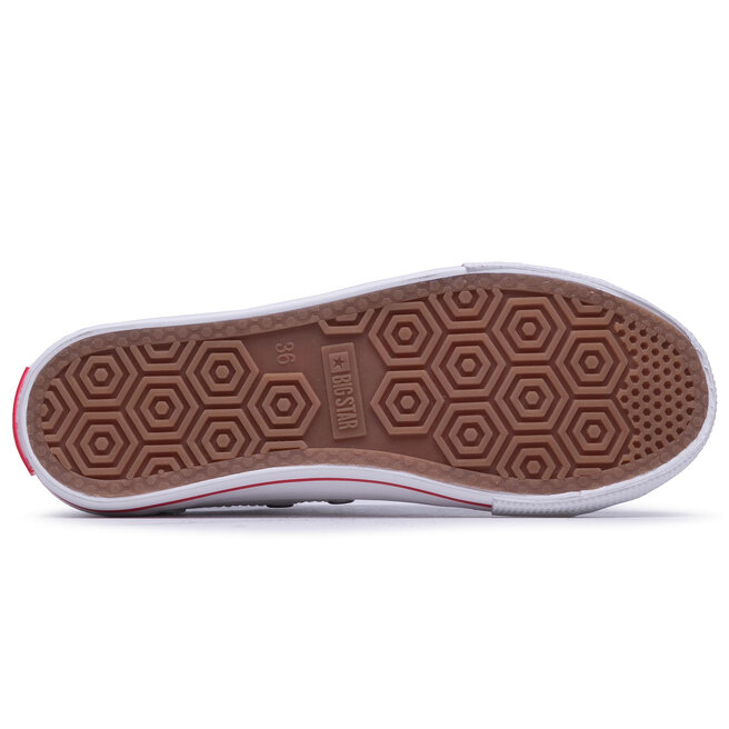 Big Star Shoes Plátenky Big Star Shoes HH274269 White