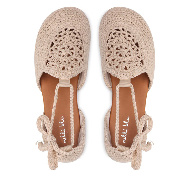 Nelli Blu Scarpe basse Nelli Blu CS21235-01 Beige