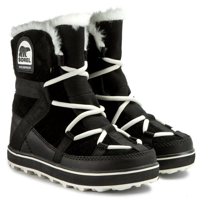 Sorel Μπότες Χιονιού Sorel Glacy Explorer Shortie NL2079 Black 010