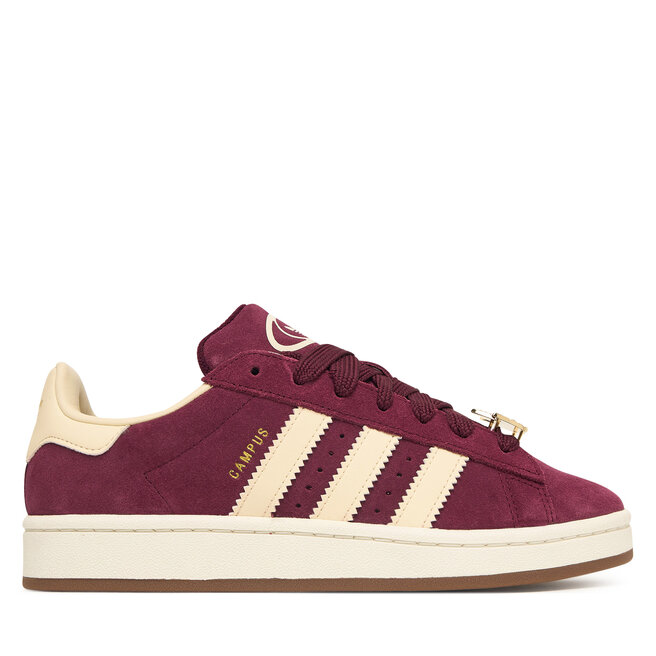 Sneakersy adidas Campus 00s KK0049 Bordowy - kobiece