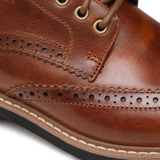 Clarks batcombe wing dark tan clearance