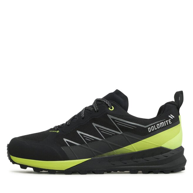 Dolomite Trekingová obuv Dolomite Croda Nera Tech Gtx M GORE-TEX 296273 Black/Lime Green