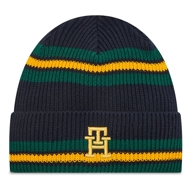 Czapka Tommy Hilfiger Monogram - Granatowy
