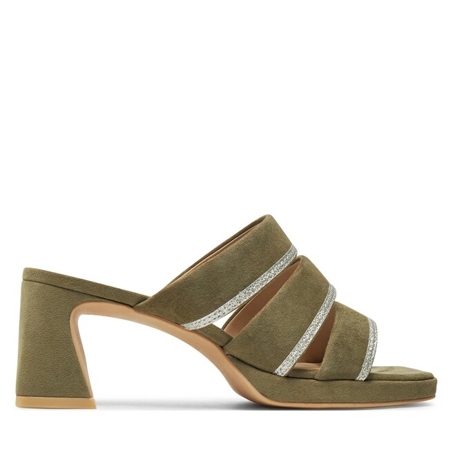 Klapki Caprice - Khaki