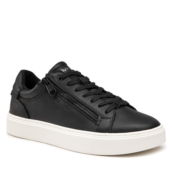 Sneakers Calvin Klein Low Top Lace Up HM0HM00811 Pvh Black BEH BEH imagine noua 2022