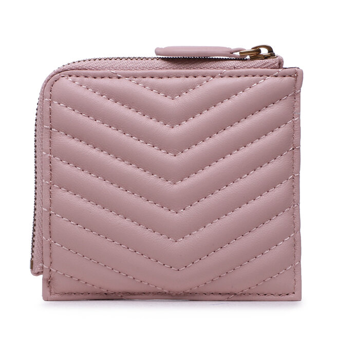 Pinko Bankkártya tartó Pinko Card Holder PE 23 PCPL 100879 A0GK Cipria/Antique Gold O18Q