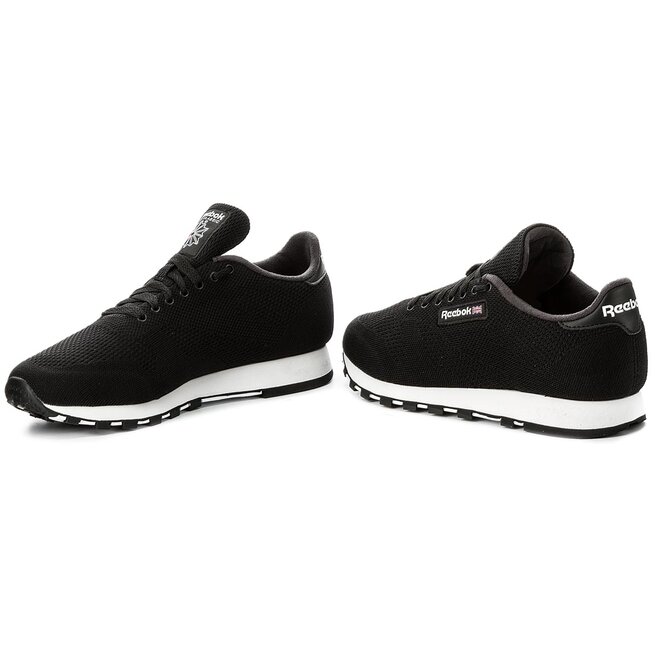Chaussures Reebok Cl Leather Ultk CM9876 Black White chaussures