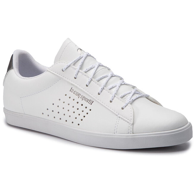 Le coq sportif agate metallic blanche store