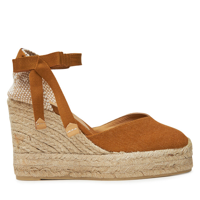 Espadryle Castañer Chiara/8Ed/002 - Brązowy